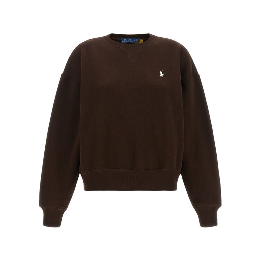Polo Ralph Lauren Brown Cotton Women's Sweatshirt
